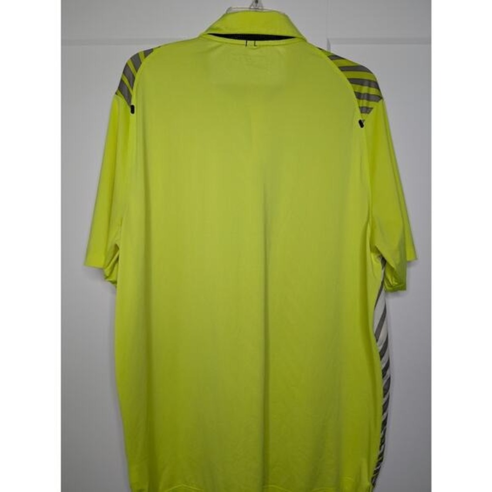 Nike‎ Golf Tour Performance DRI FIT Polo Golf Shirt Men's Medium Bright Stripe - Picture 3 of 5